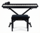 Grooveland P450 El Klaver (Sort) Komplet Pakke