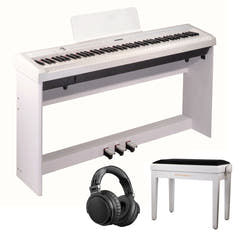 Grooveland P22 Paquete completo de piano (Blanco)