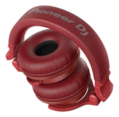 Pioneer DJ HDJ-CUE1BT-R - Bluetooth Auriculares DJ (Rojo)