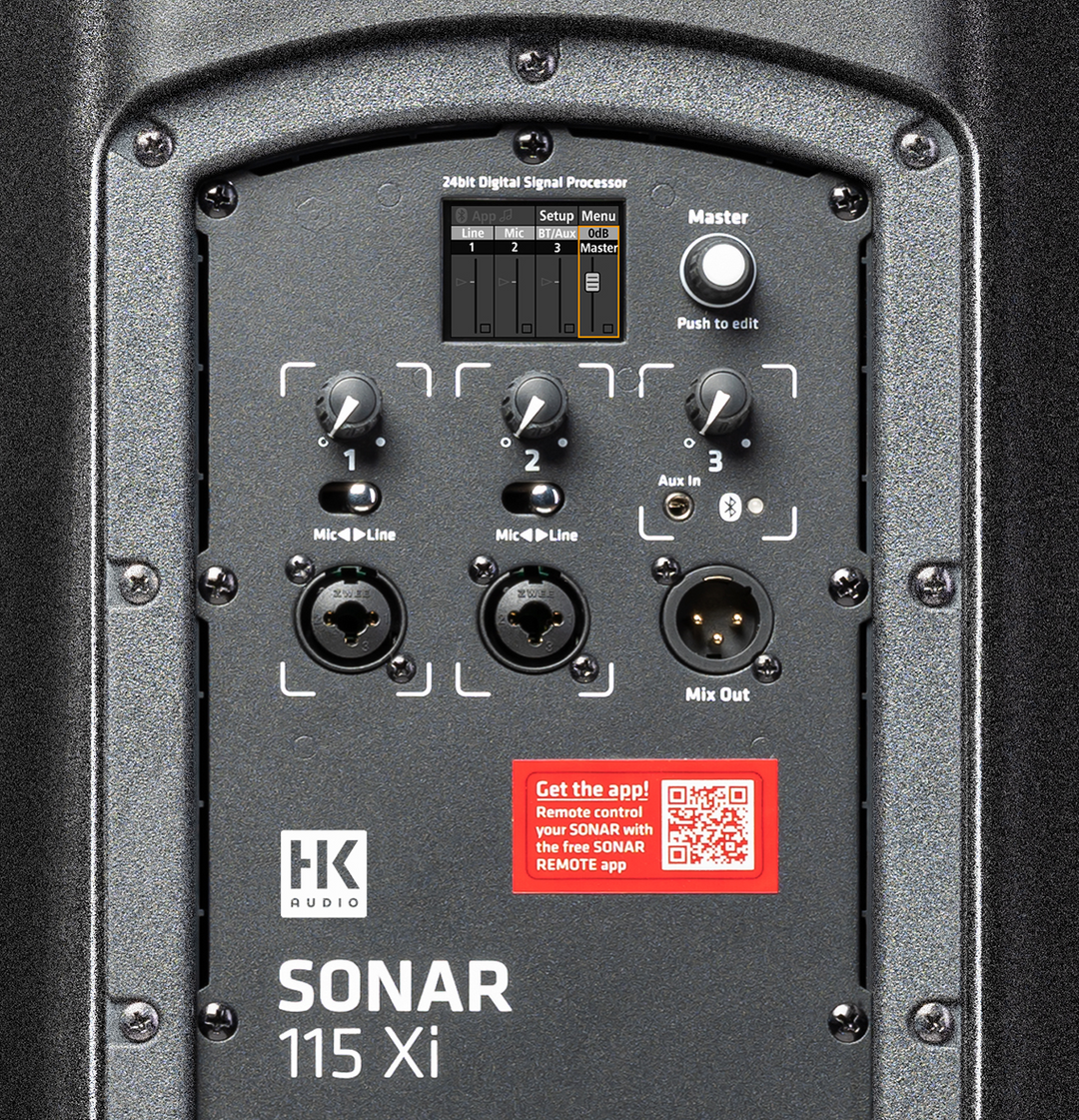HK Audio Sonar 115XI - Altavoz PA Activo