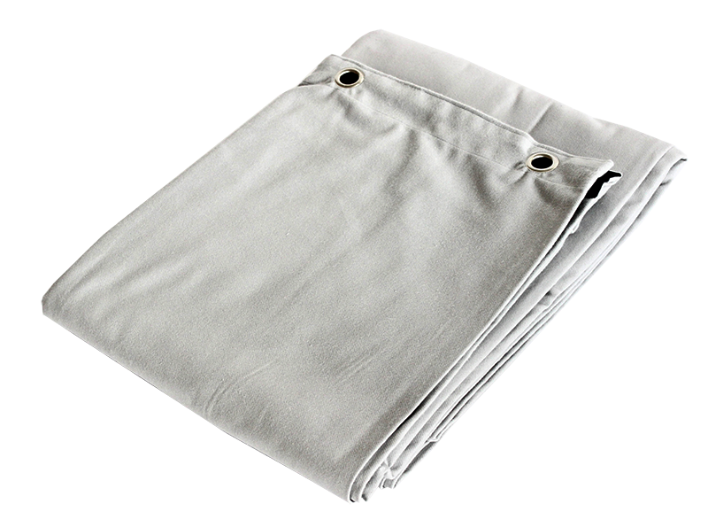 Molton Bagtæppe m. Øjer (Gris Claro)
