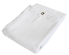 Molton Bagtæppe m. Øjer (Blanco)