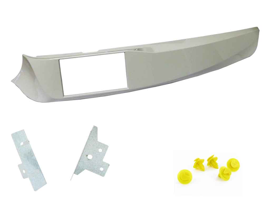 2-DIN Marco para Alfa Romeo Giulietta (Blanco)