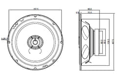 BLAUPUNKT ICx 662 Altavoces de Coche de 2 vías (17 cm, 6,5")