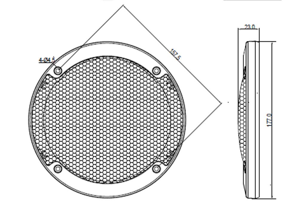 BLAUPUNKT ICx 662 Altavoces de Coche de 2 vías (17 cm, 6,5")