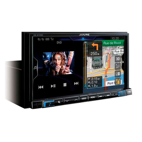 Alpine INE-W720D navegador multimedia 2-DIN