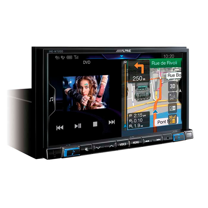 Alpine INE-W720D navegador multimedia 2-DIN
