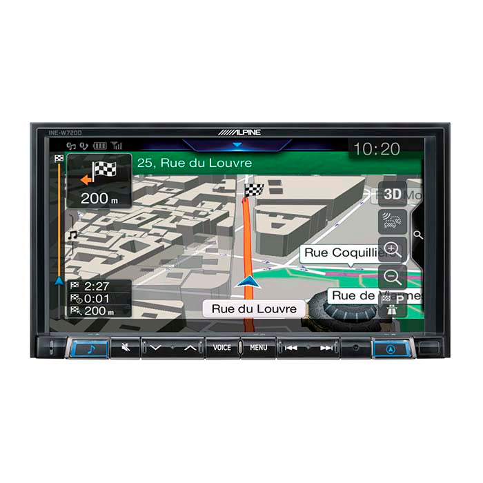 Alpine INE-W720D navegador multimedia 2-DIN