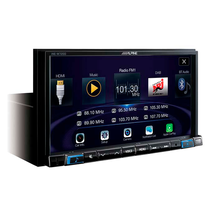 Alpine INE-W720D navegador multimedia 2-DIN