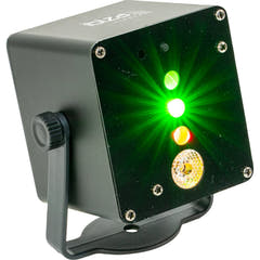 Ibiza Battery Powered Light Effect w. Laser