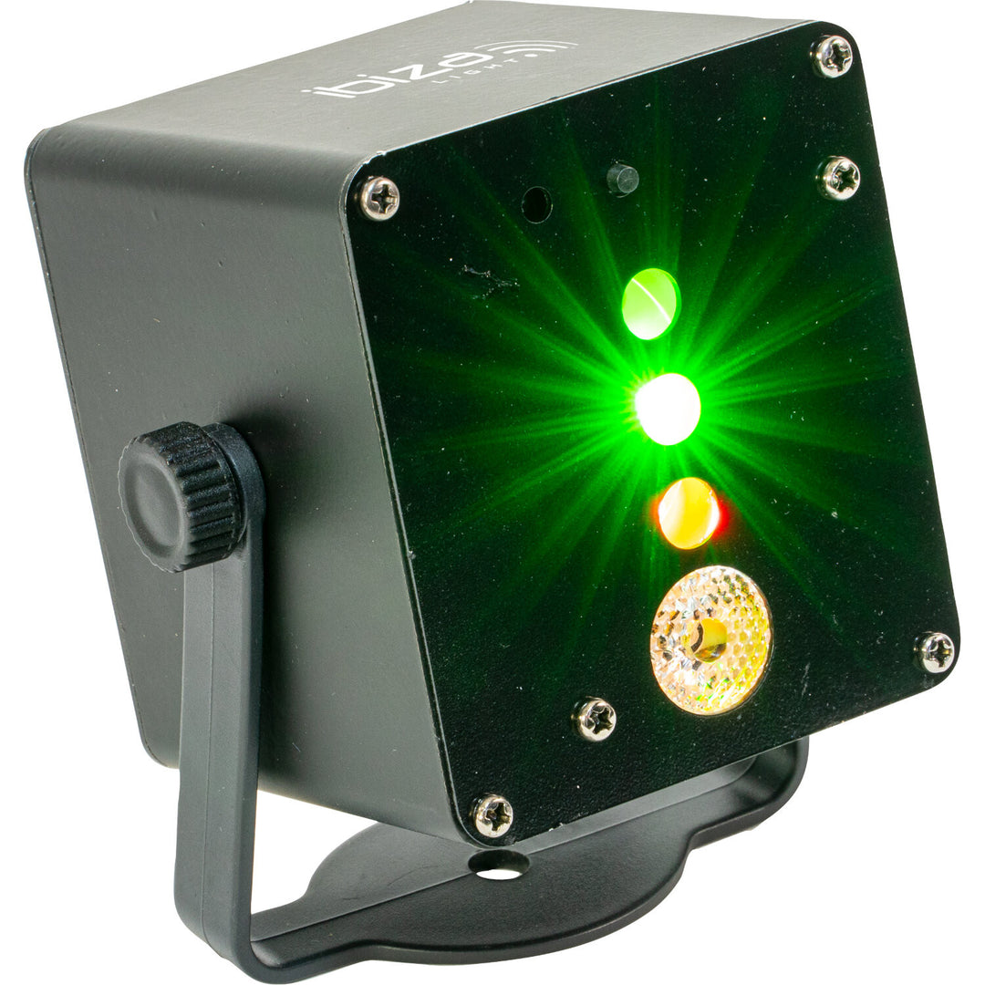 Ibiza Battery Powered Light Effect w. Laser