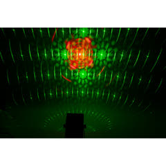 Ibiza Battery Powered Light Effect w. Laser