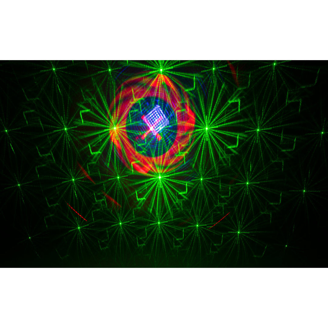Ibiza Battery Powered Light Effect w. Laser