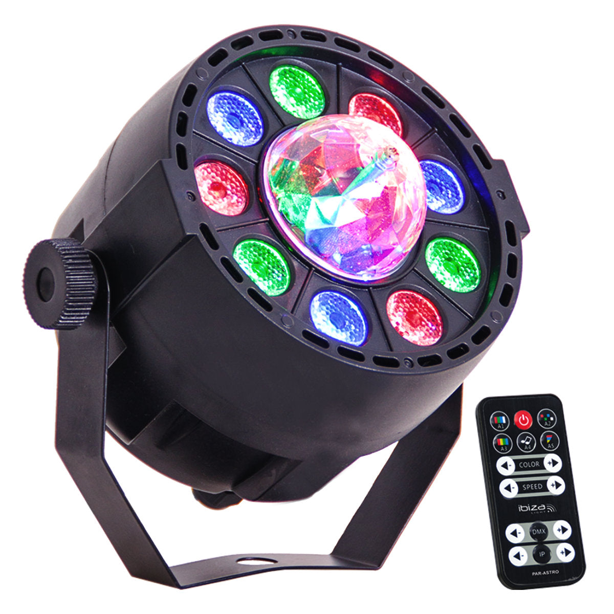Partypack UV LED + Luces de disco