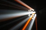 Ibiza Mini LED Mushroom RGBAW Light Output