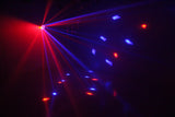 Ibiza Mini LED Mushroom RGBAW Light Output