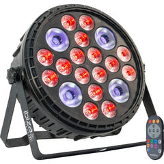 Ibiza XL RGBW+UV foco PAR (16x6 + 4x30W)