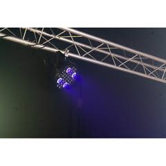 Ibiza XL RGBW+UV foco PAR (16x6 + 4x30W)