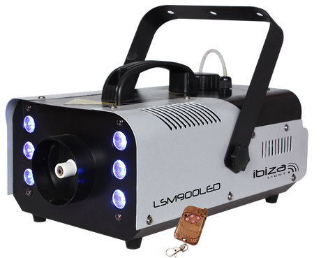 Ibiza Máquina de niebla LED + DMX (900W)