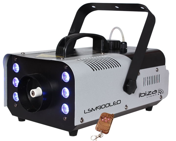 Ibiza Máquina de niebla LED + DMX (900W)