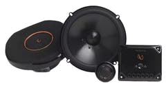 Infinity REF6530CX Juego de altavoces de componente de 2 vías para coche (17cm, 6,5")