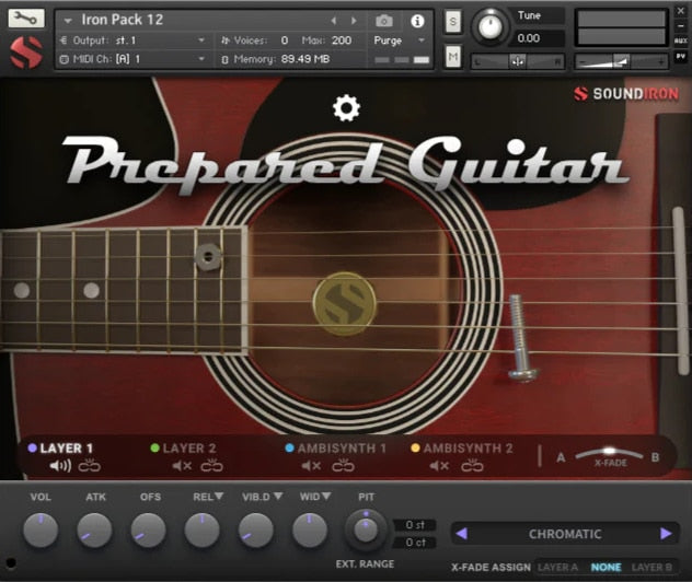 Iron Pack 12 - Guitarras preparadas