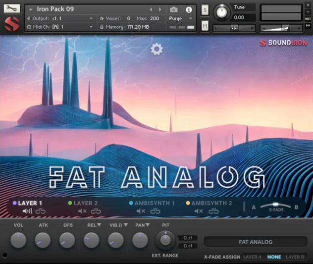 Iron Pack 9 - Fat Analógico