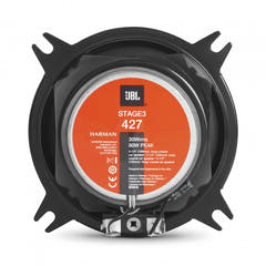 JBL Stage3 427 Juego de altavoces para coche (10cm, 4")