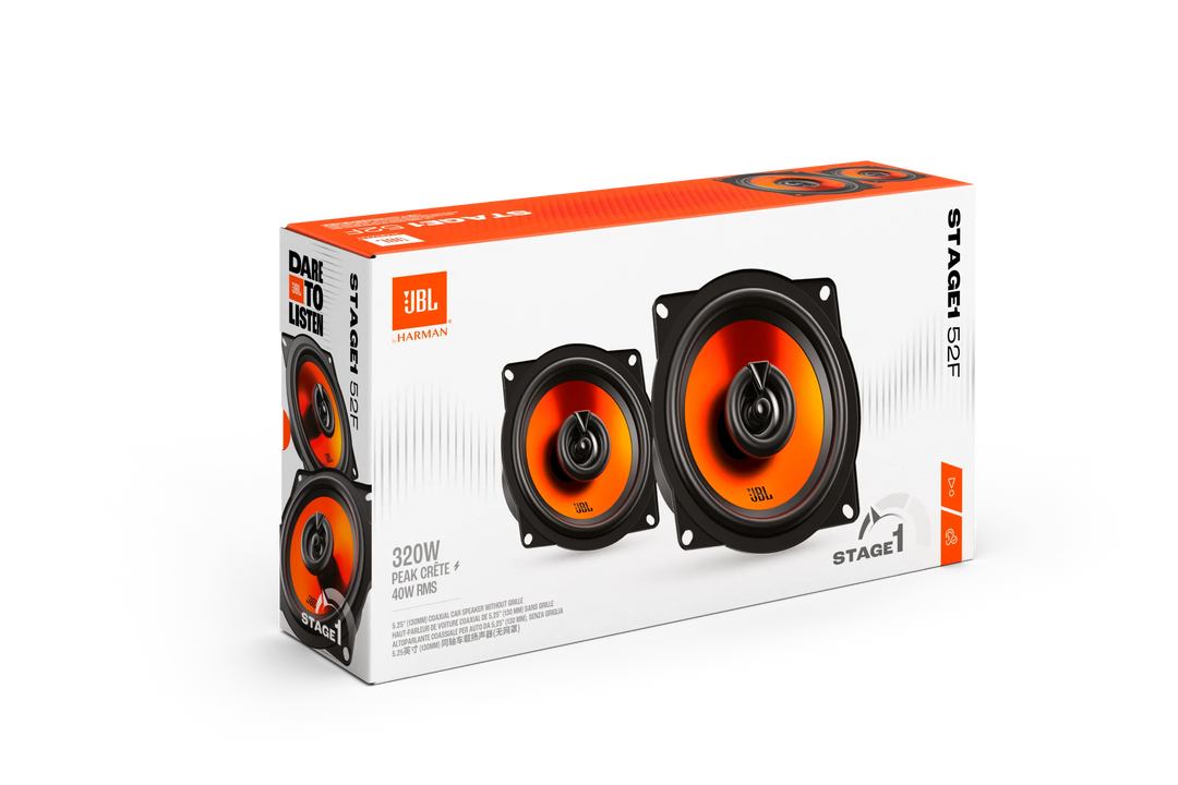 JBL Stage1 Gen2 52F 5,25" altavoces coaxiales para coche