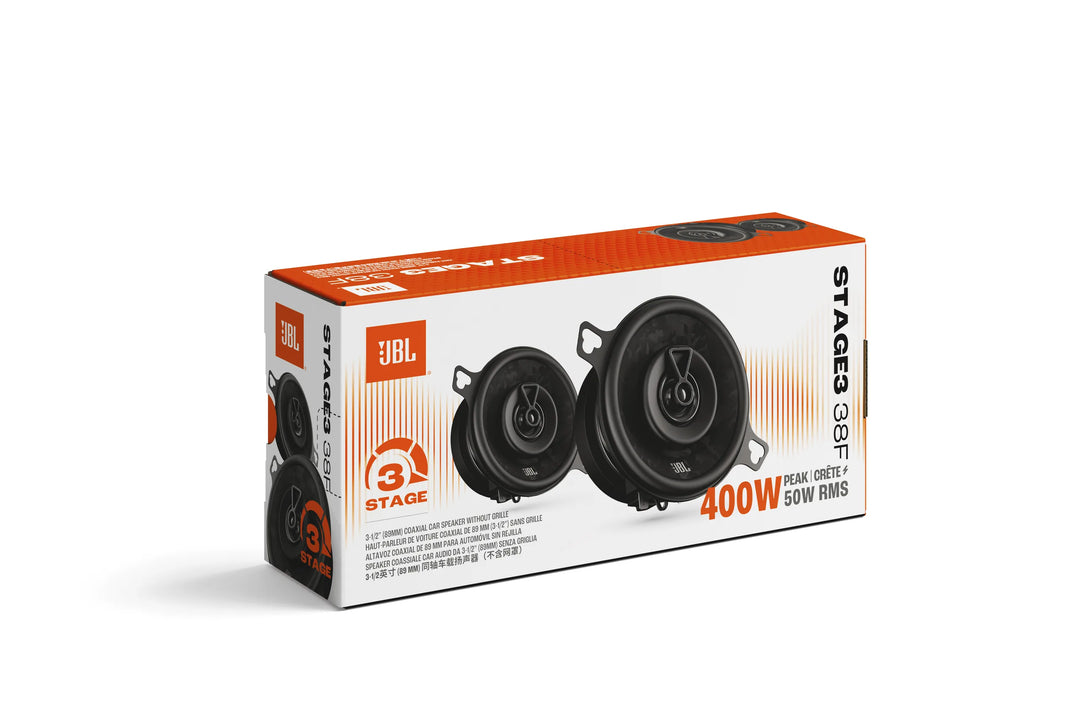 JBL Stage3 Gen2 38F altavoces de coche coaxiales de 3,5"