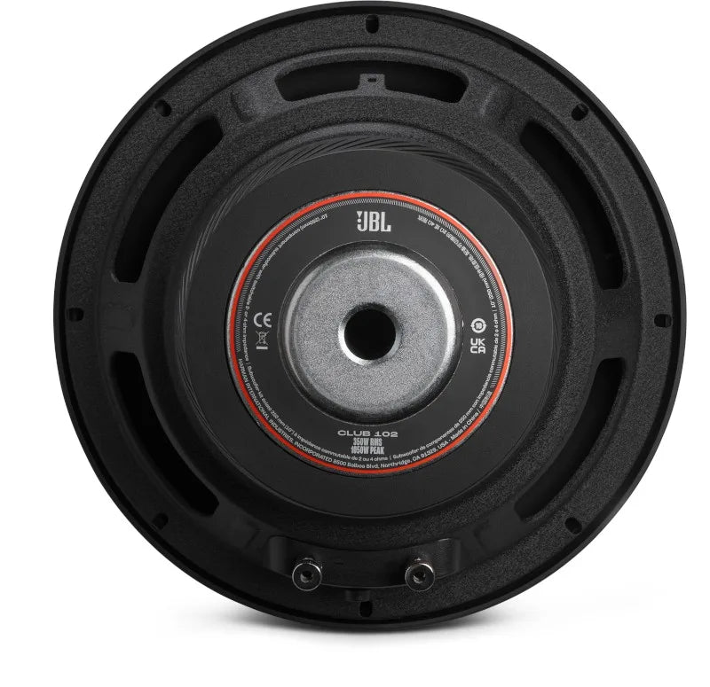 Subwoofer JBL Club 102 de 10", 2 o 4 ohmios
