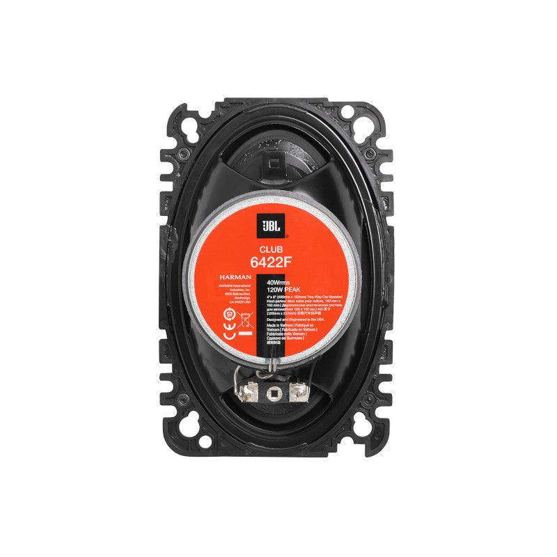 JBL CLUB 6422F Set de Altavoces para Coche (120W, 4"x6")