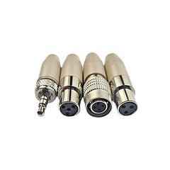 JTS CM-201iF DeLuxe Pack lavalier med 4 stik, beige