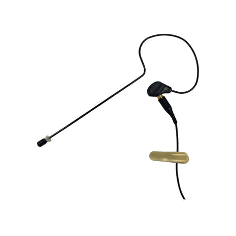 JTS CM-801B micrófonos de headset de un solo oído, negro