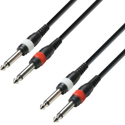 3 Star Cable Jack estéreo 6,3mm (6m)