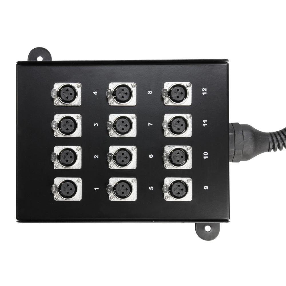 Cables Múltiples con Stage Box 12/0 (10 m)