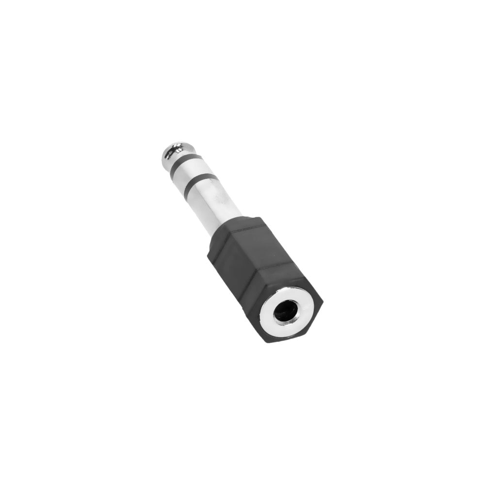 Adaptador Jack Estéreo 3.5 mm Hembra a Jack Estéreo 6.3 mm