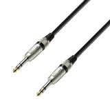 Adam Hall 6.3 mm Jack stereo to 6.3 mm Jack stereo (3 meters)