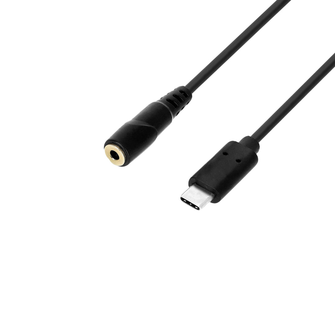 Cable adaptador USB-C de 3.5 mm jack mini hembra 0.2 m