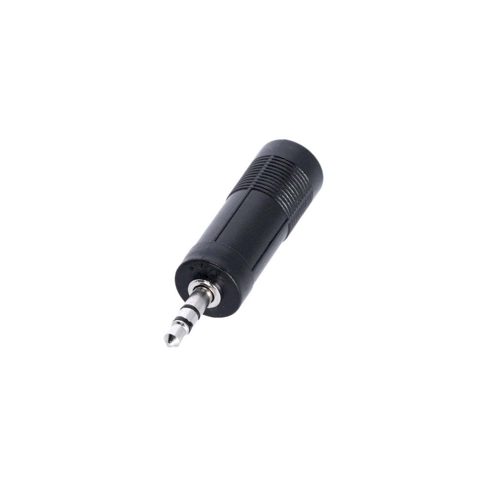 Adaptador de Audio Jack Estéreo 6.3mm Hembra a Jack Estéreo 3.5mm