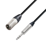 Neutrik Microphone Signal Cable XLR Male to 6.3 mm Jack stereo (1,5m)