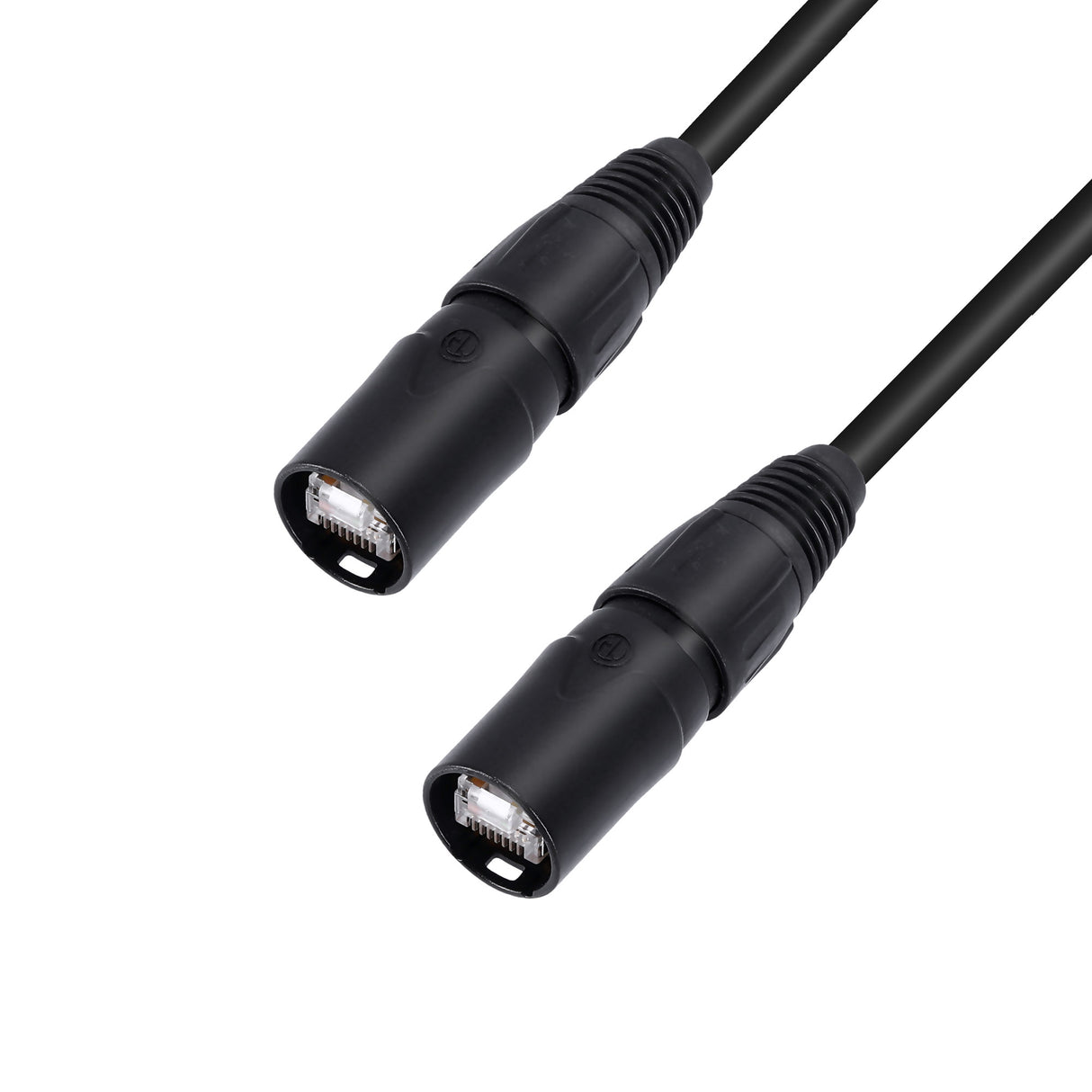 Adam Hall Cables 5 STAR ECON CAT6A 3 m - Cables de Datos | Cat.6a (S/FTP) Neutrik etherCON® | 3 m