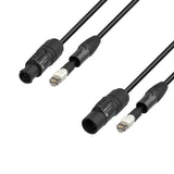 Adam Hall Cables 5 STAR H TCON N 0300 - cable híbrido de red | Neutrik etherCON® x TRUE1® | 3 m