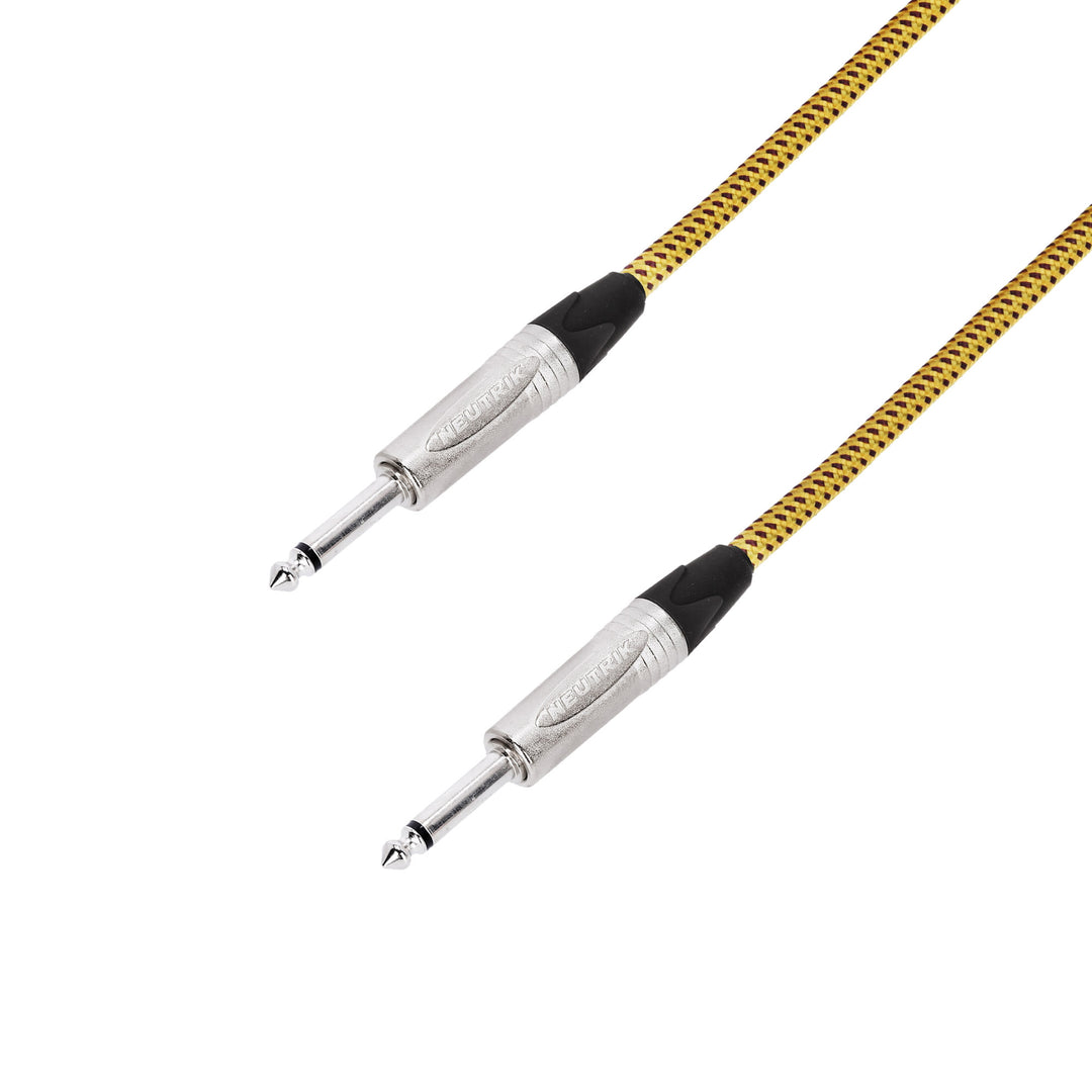 Adam Hall Cables 5 STAR IPP 0600 VINTAGE - Cable de instrumento | Vintage Neutrik® jack TS | 6 m
