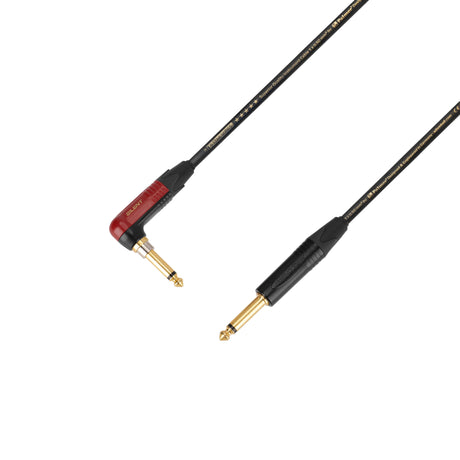 Adam Hall Cables 5 STAR IPR 0600 PALMER® CABLE SILENT - Cable de instrumento | Palmer® & Neutrik silentPLUG® jack angular a jack TS | 6 m