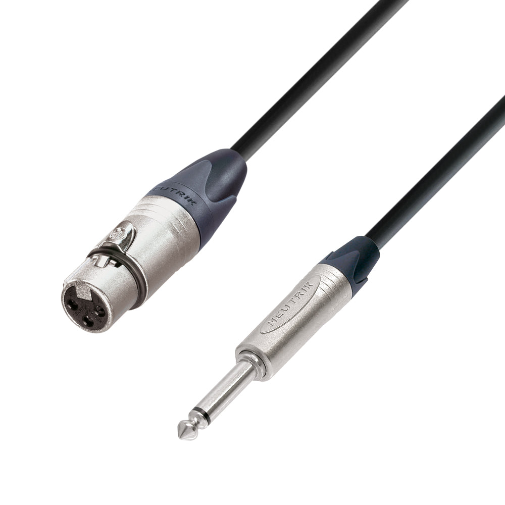 Neutrik XLR Hembra a 6.3mm Jack Cable Adaptador (10m)