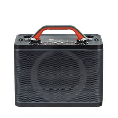 Sistema de karaoke con 2 micrófonos (Negro)