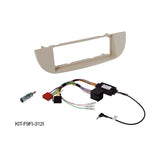 Alpine kit de montaje de 9" Fiat 500 - antes del facelift/marfil