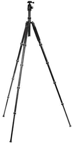 Trípode profesional para cámara/video con cabezal de bola, 145 cm