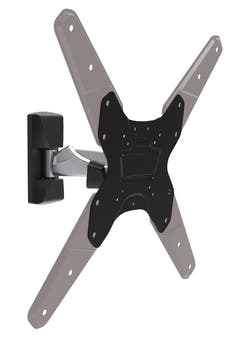 Soporte de Pared para TV Totalmente Ajustable 26-42 " 30 kg Plata/Negro